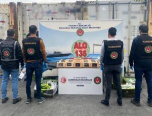 Mersin Limanı’nda 120 Milyon TL Kıymetinde Kokain Ele Geçirildi