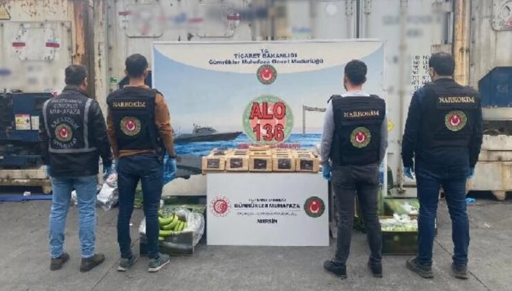 Mersin Limanı’nda 77 Kilogram Kokain Ele Geçirildi