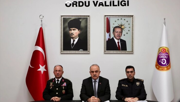 Ordu Valisi: 2023 yılında huzurlu bir kent olduk