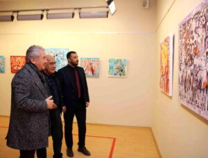 Ressam Pınar Kanber’in ‘Kervansarayların İzinde’ Temalı Standı SANKO Sanat Galerisi’nde Açıldı