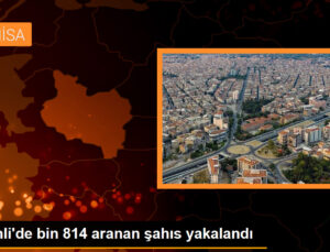 Salihli’de 2023 yılında bin 814 aranan şahıs yakalandı