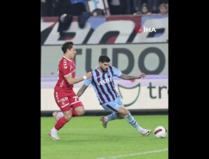 Trendyol Muhteşem Lig: Trabzonspor 2 – Samsunspor 0 (İlk yarı)