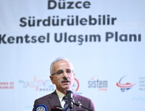 Ulaştırma Bakanı Uraloğlu: Ulaşım sorununu her ilin muhtaçlığına, ulaşım biçimine nazaran çözmeliyiz