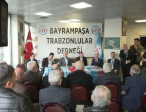Ulaştırma ve Altyapı Bakanı Abdulkadir Uraloğlu Trabzonlular Derneği’ni ziyaret etti