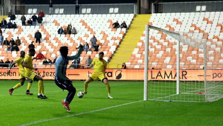 Y. Adana Demirspor, İstanbulspor’u 1-0 mağlup etti