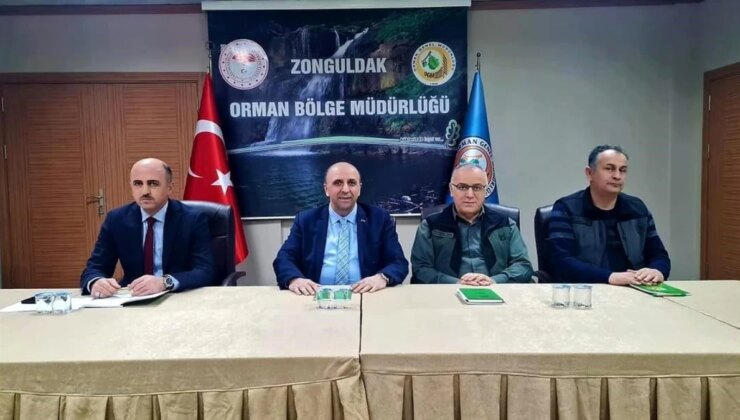 Zonguldak Orman Bölge Müdürlüğü’nde 2023 yılı kıymetlendirme toplantısı gerçekleştirildi