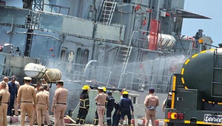 Tayland’da savaş gemisi, savaş gemisini vurdu! Çok sayıda asker yaralı