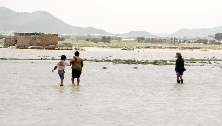 Yemen’de şiddetli yağış ve sel | 6 binden fazla aile etkilendi