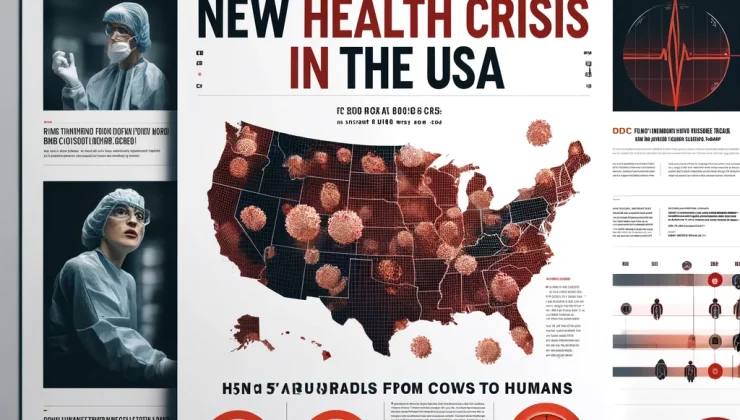 ABD’de Yeni Sağlık Krizi: İneklerden İnsanlara Bulaşan H5N1 Virüsü Paniği!