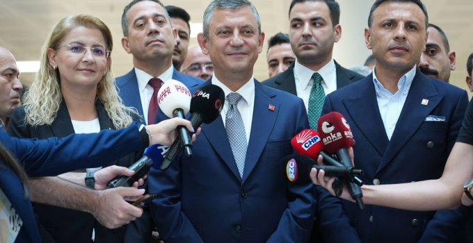 CHP lideri Özgür Özel: Kimseyle koalisyon kurmayacağız