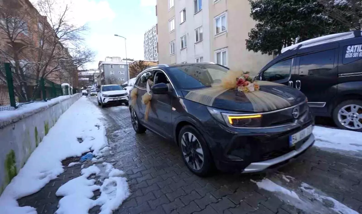 atasehir belediyesi kar timi dugun gununde ikili yardim etti INV96yT9