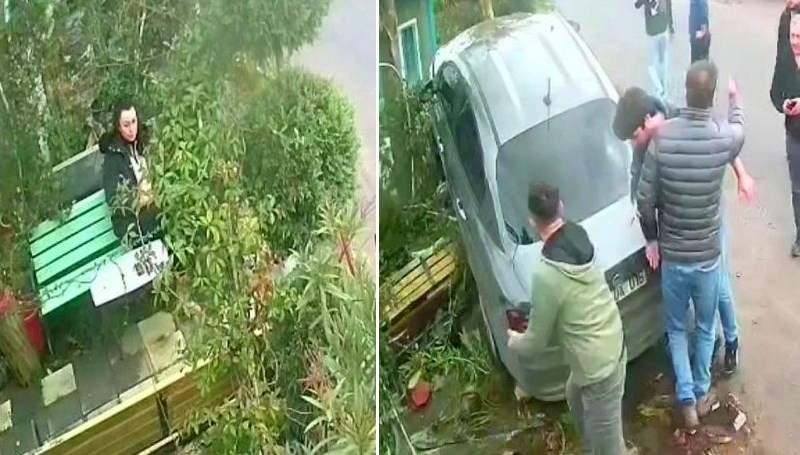 İstanbul'da Dehşet: Sürücü Kursu Yerine Hastane! 71 istanbulda akilalmaz kaza ehliyetsiz sofor bankta oturan bayani ezdi aZiRzGTY