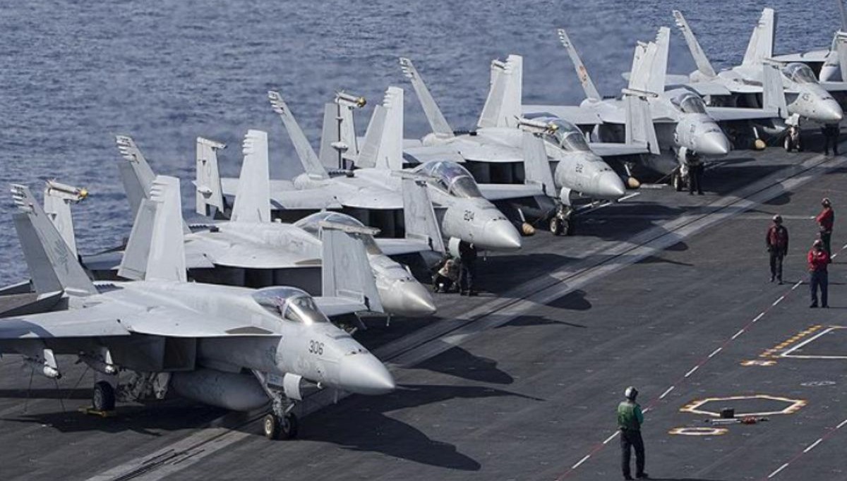 ABD, Orta Doğu'ya Çifte Güç Gösterisi Yapmaya Hazırlanıyor: İkinci Uçak Gemisi Yolda 71 abd orta doguya ikinci ucak gemisini gonderecek vW8JANPM