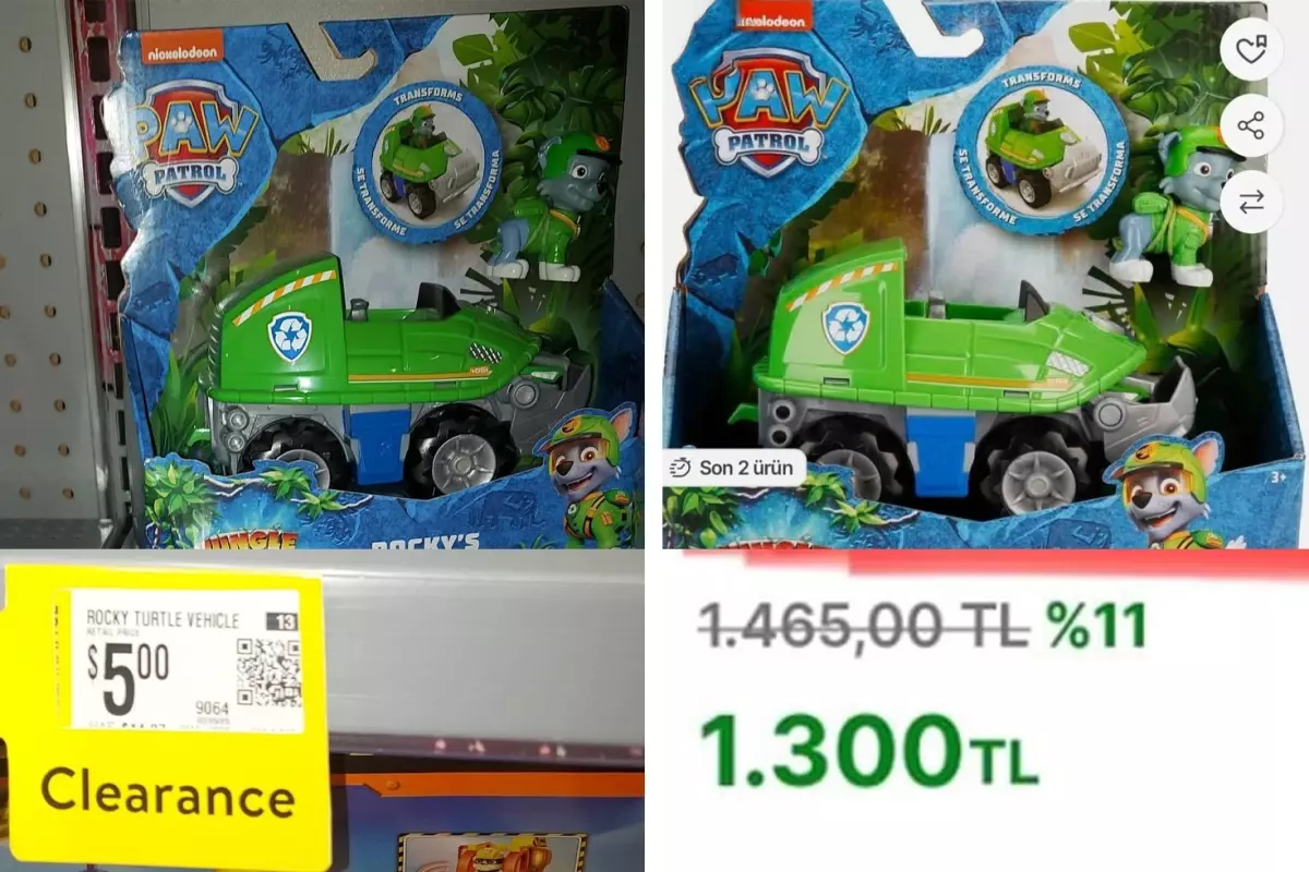 5 Dolarlık ABD Oyuncağı Türkiye'de Neden 1300 Lira? 71 abdde 5 dolara satilan oyuncak turkiyede 1300 lira olarak satista ieTvQRRD