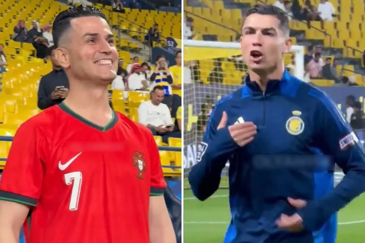 adanali versiyonunu goren cristiano ronaldonun yansisi olay oldu ytZubh7z