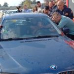 arabada mahsur kalan cocugu itfaiye kurtardi HXZWHqq3