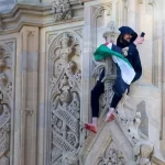 big bende filistin bayragi acan kisi inis yapmiyor BE6Ids31