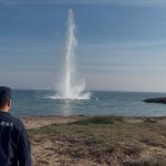 bozcaada aciklarinda bulunan mayin imha edildi VRYPatGa