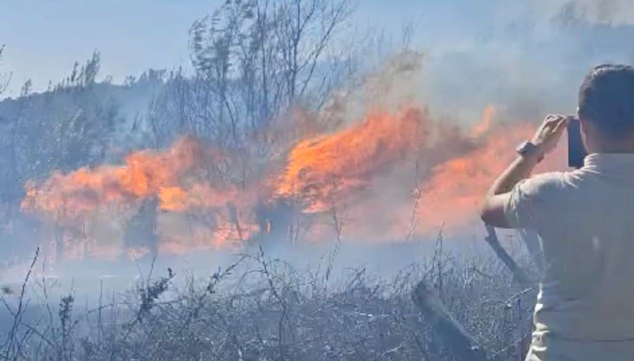 canakkalede tarim topraginda cikan yangin ormana sicradi kXTgKhOY