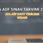 cet aof akademik takvim 2025 ataturk universitesi cet aof bahar devri kayit yenileme asOvXwmx