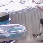 cinde hemsirelerin bebekleri sarsintidan muhafazaya calistigi anlar kameralara yansidi 9zerVBHc