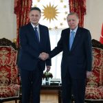 cumhurbaskani erdogan bosna hersek devlet baskanligi kurulu uyesi becirovic ile gorustu aY7GuyUq