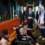 cumhurbaskani erdogan engelliiki kiz cocugunu kabul etti 43ULDNTQ