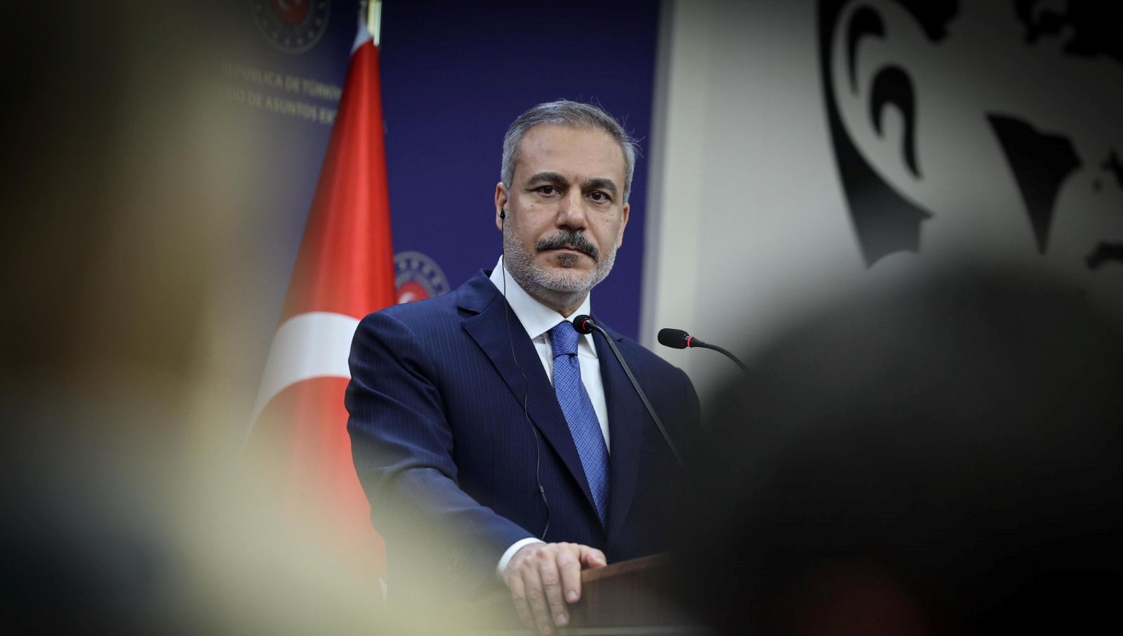 disisleri bakani fidanisrail durdurulmadan baris mumkun degil