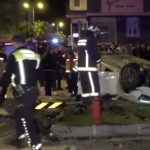 ehliyetsiz sofor kaza yapip kacti 4 kisi yaralandi aRHxMwbU