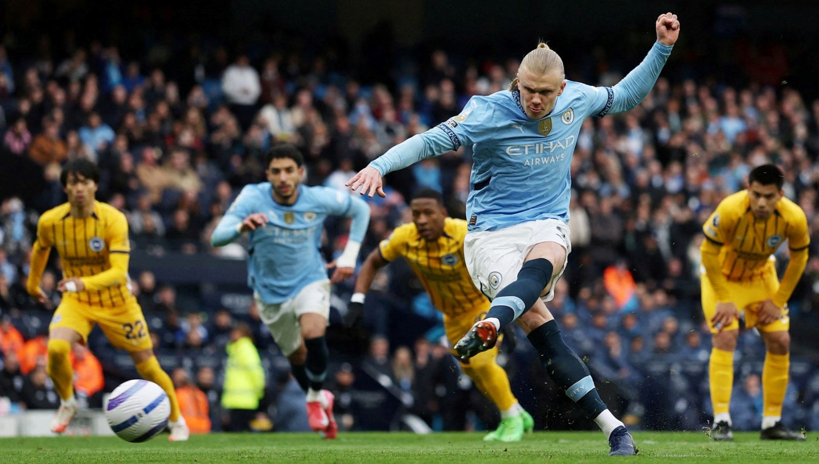 Haaland, Premier Lig Tarihine Adını Altın Harflerle Yazdırdı 71 erling haaland premier lig tarihine gecti JwcllKAS