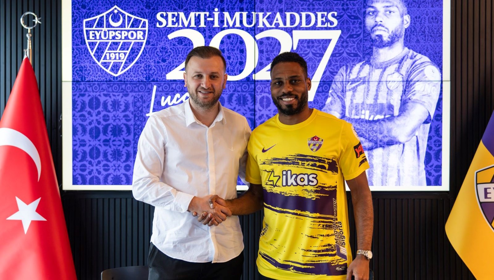 Eyüpspor, Tecrübeli Savunmacısıyla Devam Diyor! 71 eyupspor luccas claronun mukavelesini uzatti 9Z1dnyUC