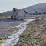 facia ucuz atlatildi yakit tankeri diger araca carparak devrildi D1YlIb1s