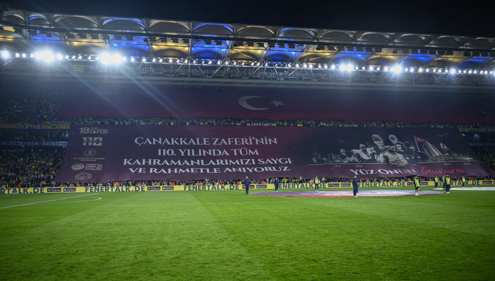 fenerbahce samsunspor macinda 18 mart canakkale sehitleri anildi 5fAsdYA6