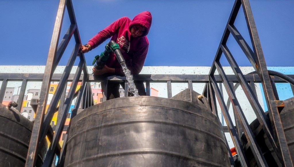 gazzede su krizi israil su aritma tesisinin elektrigini kesti i22AMesD