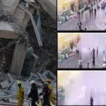 gokdelenden tasan havuz suyu yayalari surukledi myanmarda 77 siddetinde sarsinti jgSDZLJO