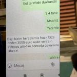 harac cetesinin whatsapp yazismalari sol taraftaki dukkana 3 4 tane atsaniz yeter Q6mhkD1m