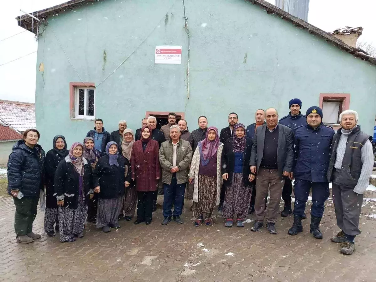 kaymakam kilic incirli koyu ziyaret etti