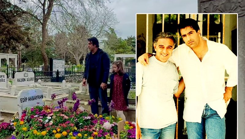 mahsun kirmizigul edip akbayramin mezarini ziyaret ettiicimde bir seyler koptu 6ghyZuBI