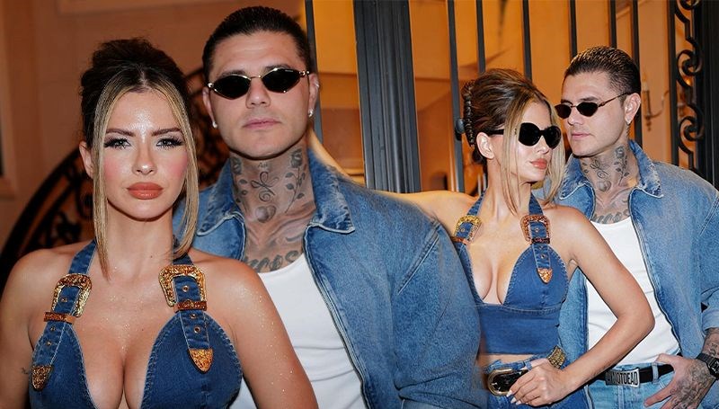 mauro icardi ve sevgilisi china suarezin 80ler bicimi