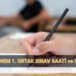 meb ortak imtihan tarihleri ve saatleri 2 periyot 1 ortak imtihanlar ne vakit kac TqgN8hK6