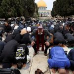 mescid i aksada ramazan ayinin birinci cuma namazi kilindi Zrm8dm4t