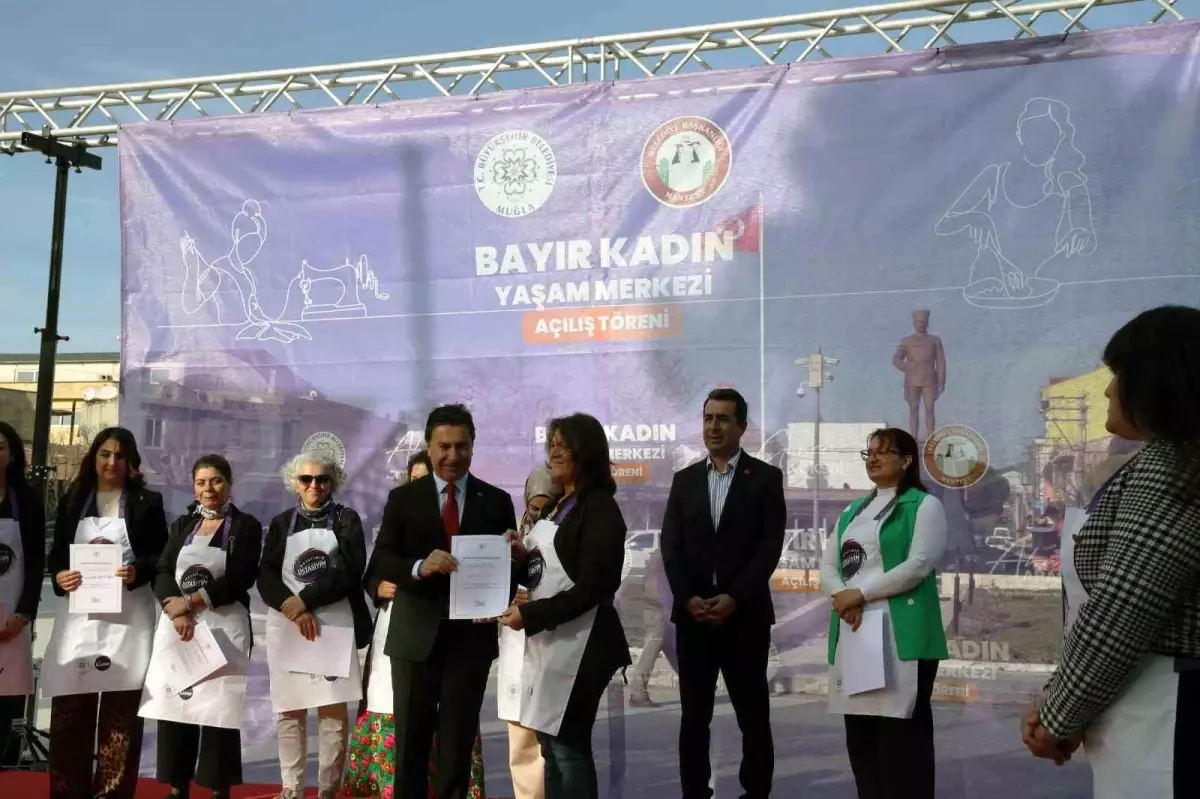 Muğla'da Umut Yeşerdi: Bayan ve Çocuk Hayat Merkezi Kapılarını Açtı 71 muglada bayan ve cocuk hayat merkezi acilisi lider arastan esitlik vurgusu RDpE1eGn