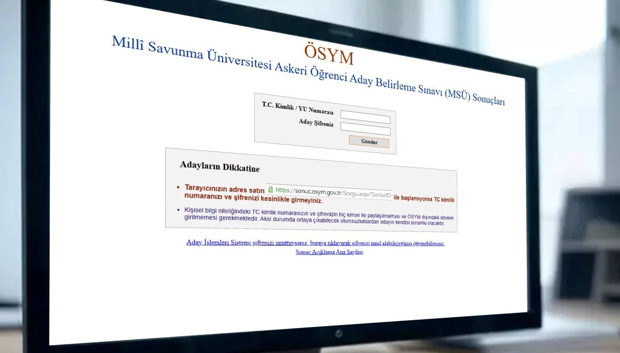 2025 MSÜ Sonuçları: Merakla Beklenen An Geldi mi? 71 osym 2025 msu imtihan sonuclari sorgulama ekrani sonucosymgovtr msu sonuclari aciklandi mi nasil HPgpXDpa