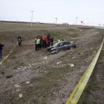 sarampole devrilen aracta bir can kaybi rV6rR6lx