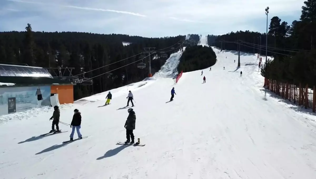 sarikamista bahar kayak keyfi