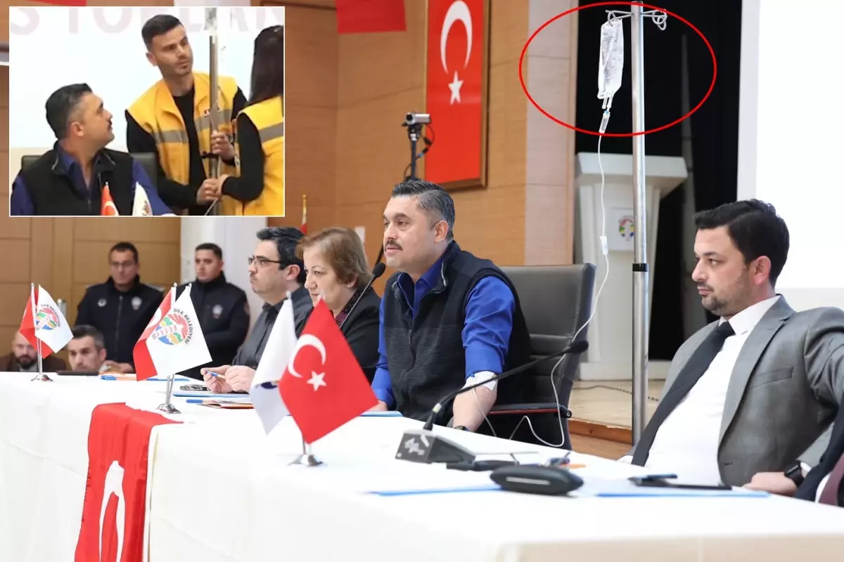 sile belediye baskani isi sova dokup serumla meclise geldi 8XbI8mGP