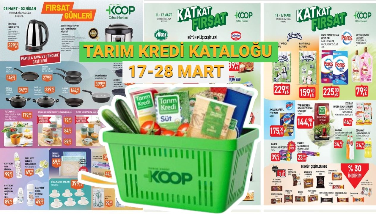 tarim kredi kooperatif marketleri 17 28 mart indirimli eserler listesi kahve ekibi kettle pisirici guvec kFcgTLhy