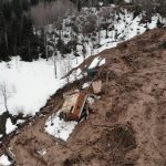 tek katli konut heyelanda takla atti 68SjHjlJ