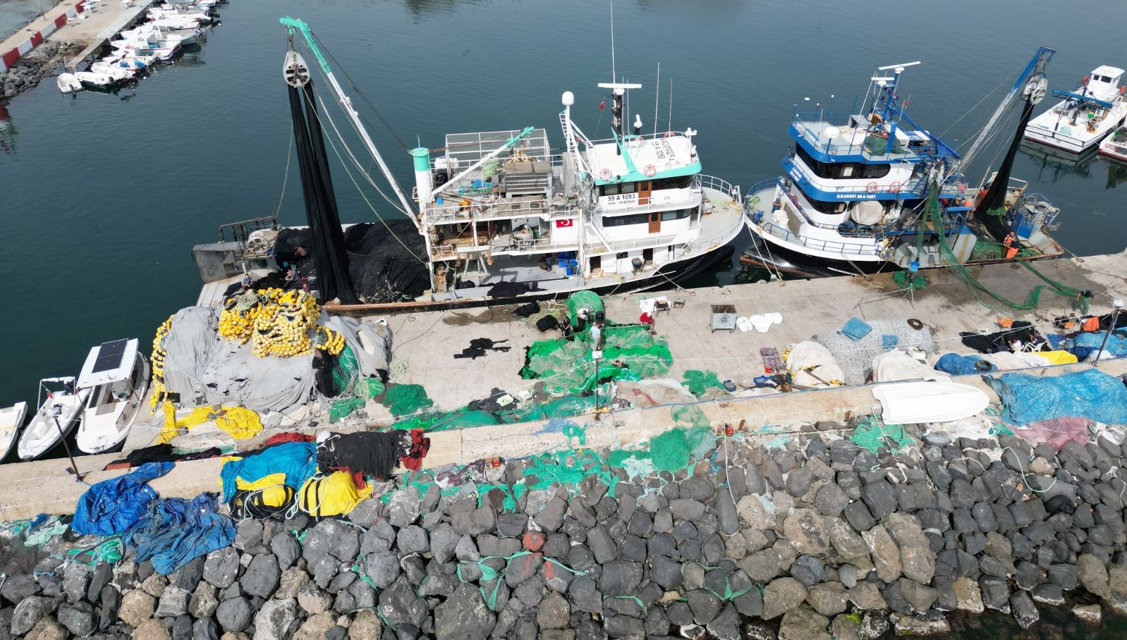 Tekirdağ'da Müsilaja Zorunlu Veda 71 tekirdagda mecbur musilaj paydosu