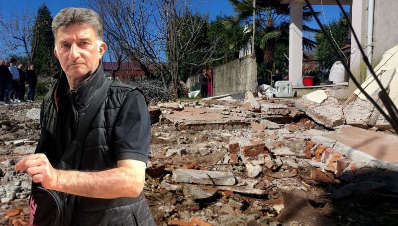 tekvando antrenorunun feci mevti meskeninin yikimini izlerken duvarin altinda kaldi WIcvH89v